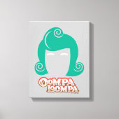 Oompa Loompa Hair Graphic キャンバスプリント (正面)