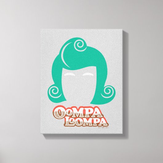 Oompa Loompa Hair Graphic キャンバスプリント (正面)