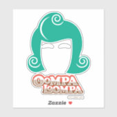 Oompa Loompa Hair Graphic シール (シート)