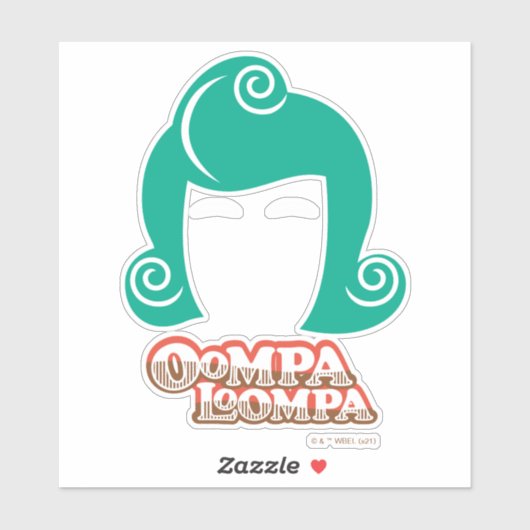 Oompa Loompa Hair Graphic シール (シート)