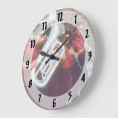 Oompahバンド ラージ壁時計 (傾斜)