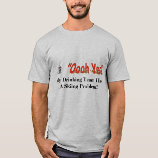Ooohの賛成のスキーチーム Tシャツ