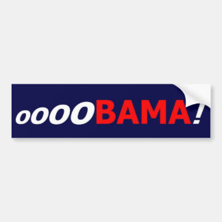 oooOBAMA!  バンパーステッカー