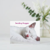 ooooooooooooooooooooooooooooooooooooo眠い，送信hugzz ポストカード (スタンド正面)