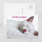 ooooooooooooooooooooooooooooooooooooo眠い，送信hugzz ポストカード (正面/裏面)