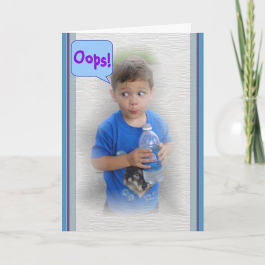 Oooops! カード (正面)
