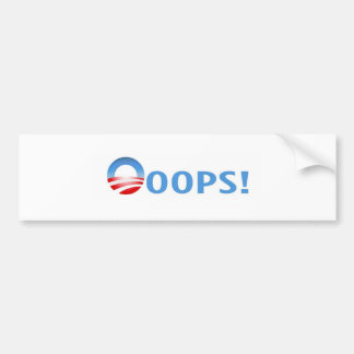 ooops! バンパーステッカー
