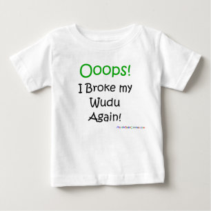 Oops私は私のwuduを再度壊しました! ベビーTシャツ