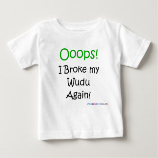 Oops私は私のwuduを再度壊しました! ベビーTシャツ