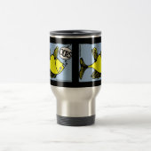 OOPS逆さまにおもしろいな漫画のタンブラーを採取して下さい トラベルマグ (中央)