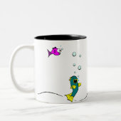 Oops ツートーンマグカップ (左)