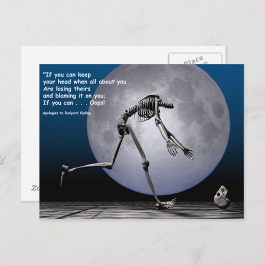 Oops ポストカード (正面/裏面)