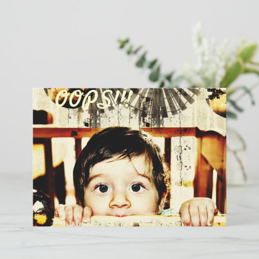 oops!!! 残念なIamそう! カード (スタンド正面)