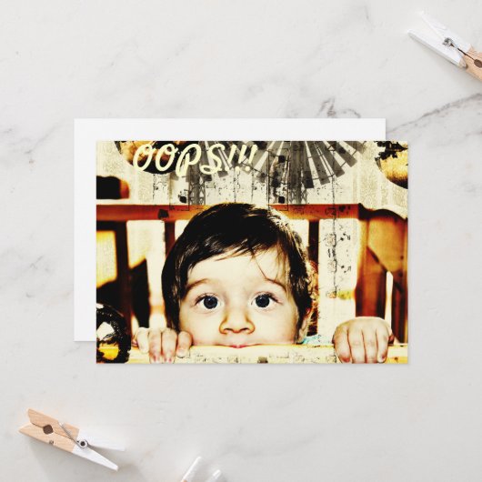 oops!!! 残念なIamそう! カード (正面/裏面インサイチュ)