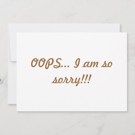 oops!!! 残念なIamそう! カード (裏面)