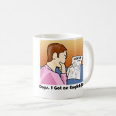 Oops、私は英国の程度を得ました コーヒーマグカップ (正面右)