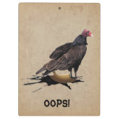 OOPS BUZZARD クリップボード (裏面)