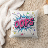 OOPS Comic Burst クッション (ブランケット)
