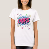 OOPS Comic Burst Tシャツ (正面)