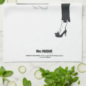 Oops! Did I buy champagne instead of milk again..? キッチンタオル (折り畳み)