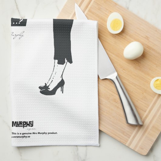 Oops! Did I buy champagne instead of milk again..? キッチンタオル (四つ折り)