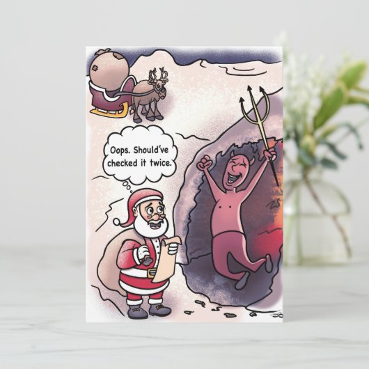 Oops Greeting Card  シーズンカード (スタンド正面)