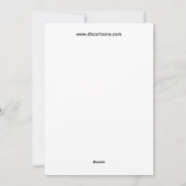 Oops Greeting Card  シーズンカード (裏面)