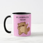 Oops… I Accidentally Stole Your Heart Mug |Beaver マグカップ (左)