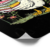 Oops I Got Another Book Goose, Funny Reading Humor ポスター (角)