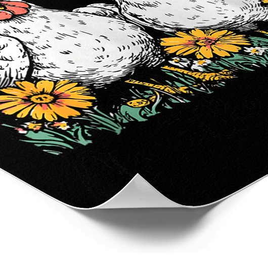 Oops I Got Another Chicken, Funny Farm Animal  ポスター (角)