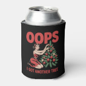 Oops I Got Another Tree Christmas Ornaments Retro 缶クーラー (缶正面)