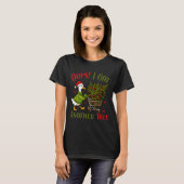 Oops I Got Another Tree Funny Christmas Goose Retr Tシャツ (正面フル)