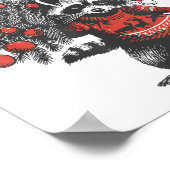 Oops I Got Another Tree Funny Raccoon Christmas Qu ポスター (角)