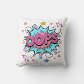 Oops Pop Art Explosion クッション (正面)
