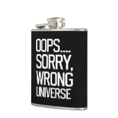 Oops, Sorry – 間違った宇宙 フラスク (左)