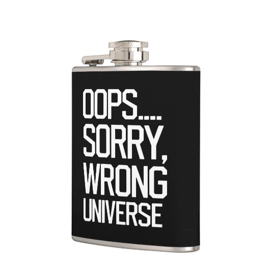 Oops, Sorry – 間違った宇宙 フラスク (左)