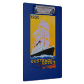 OostendeドーバーのヴィンテージPosterEurope クリップボード (右)