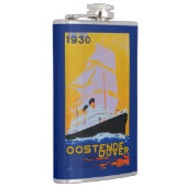 OostendeドーバーのヴィンテージPosterEurope フラスク (右)