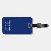 OostendeドーバーのヴィンテージPosterEurope ラゲッジタグ (裏面横)