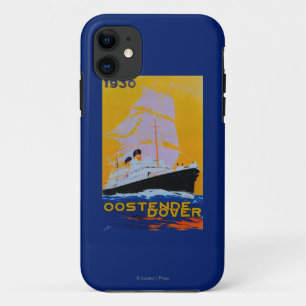 OostendeドーバーのヴィンテージPosterEurope iPhone 11 ケース