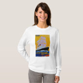 OostendeドーバーのヴィンテージPosterEurope Tシャツ (正面フル)