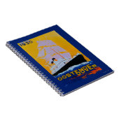 Oostende DoverヴィンテージポスターEurope ノートブック (右側)