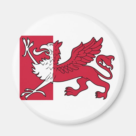 Oostststellingwerf、オランダ マグネット (正面)