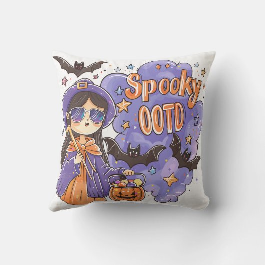 OOTD | ExDesigner | Halloween クッション (裏面)