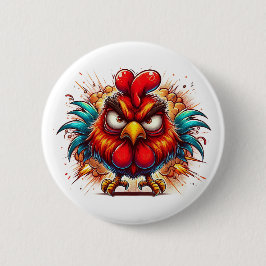 "Oots the Radiant Rooster" Button 缶バッジ