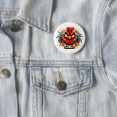 "Oots the Radiant Rooster" Button 缶バッジ (インサイチュ)