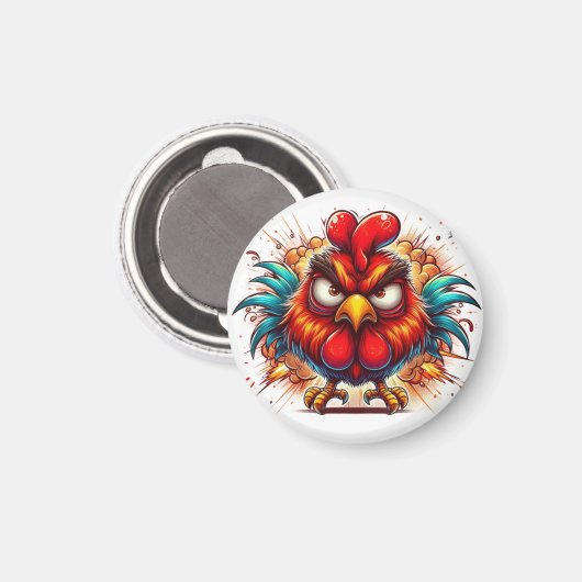 "Oots the Radiant Rooster" Magnet マグネット (正面/裏面)
