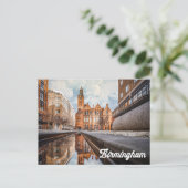 Oozells Square, Birmingham, England ポストカード (スタンド正面)