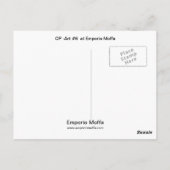 OP – アート#6 at Emporio Moffa ポストカード (裏面)