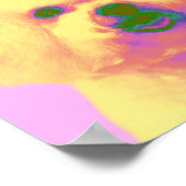 Op Art - Bichon Frise - Cody ポスター (角)